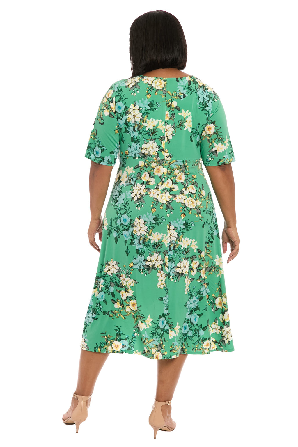 Harriet Elbow Sleeve in Garden Medley - FINAL SALE