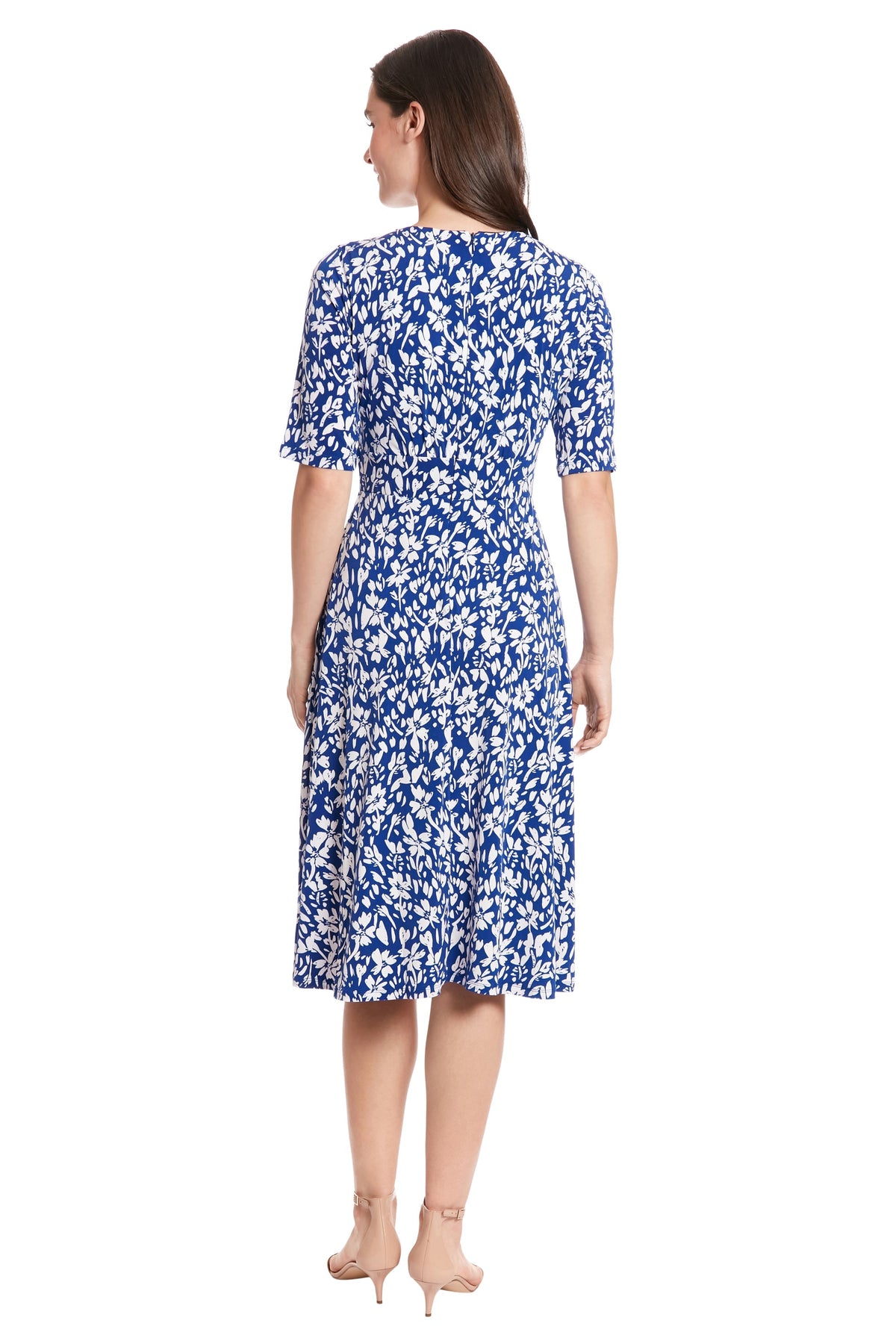 Ayanna in Positive Negative Floral - FINAL SALE