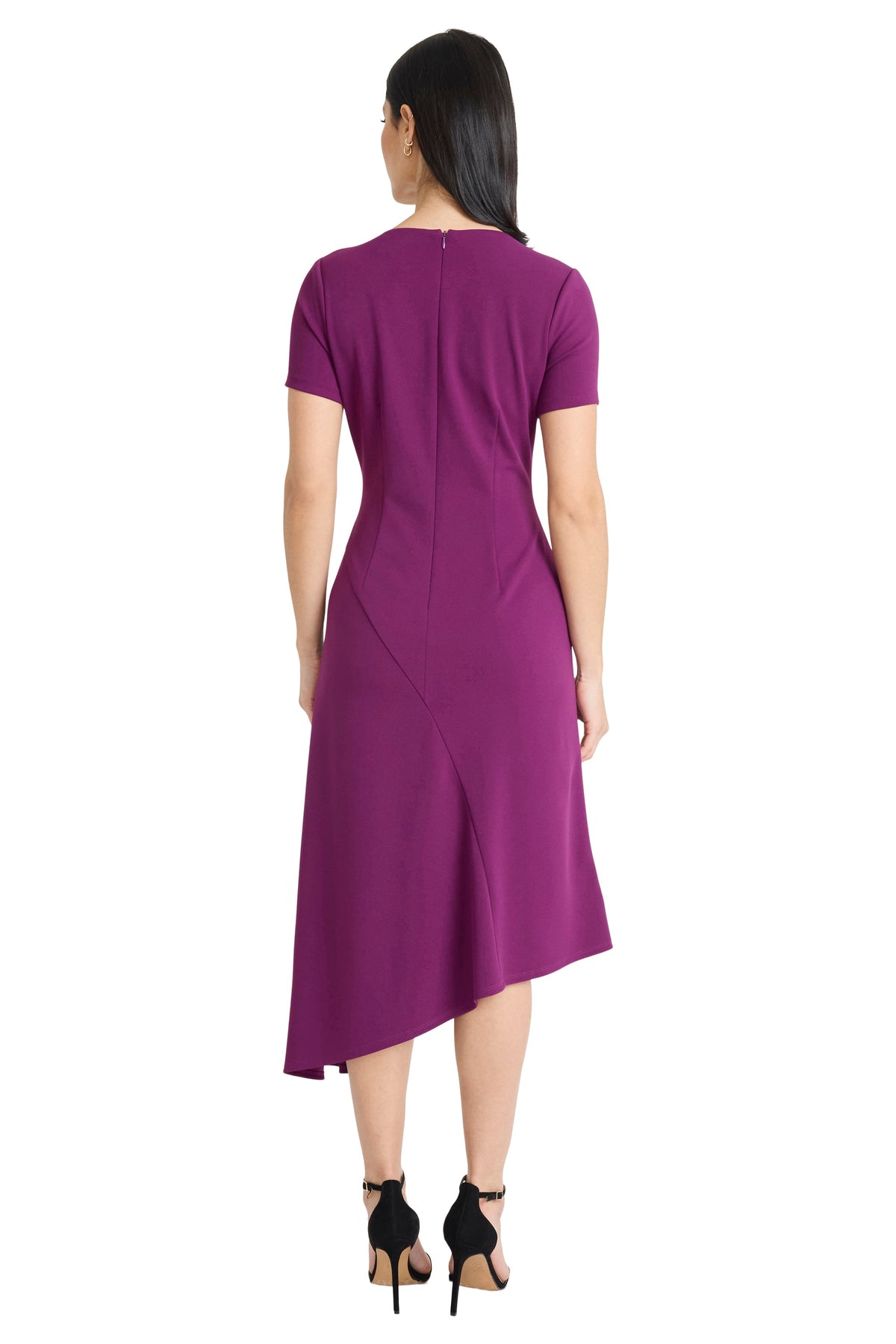 Whitney Asymmetrical Midi Dress