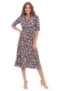 Ayanna in Positive Negative Floral - FINAL SALE