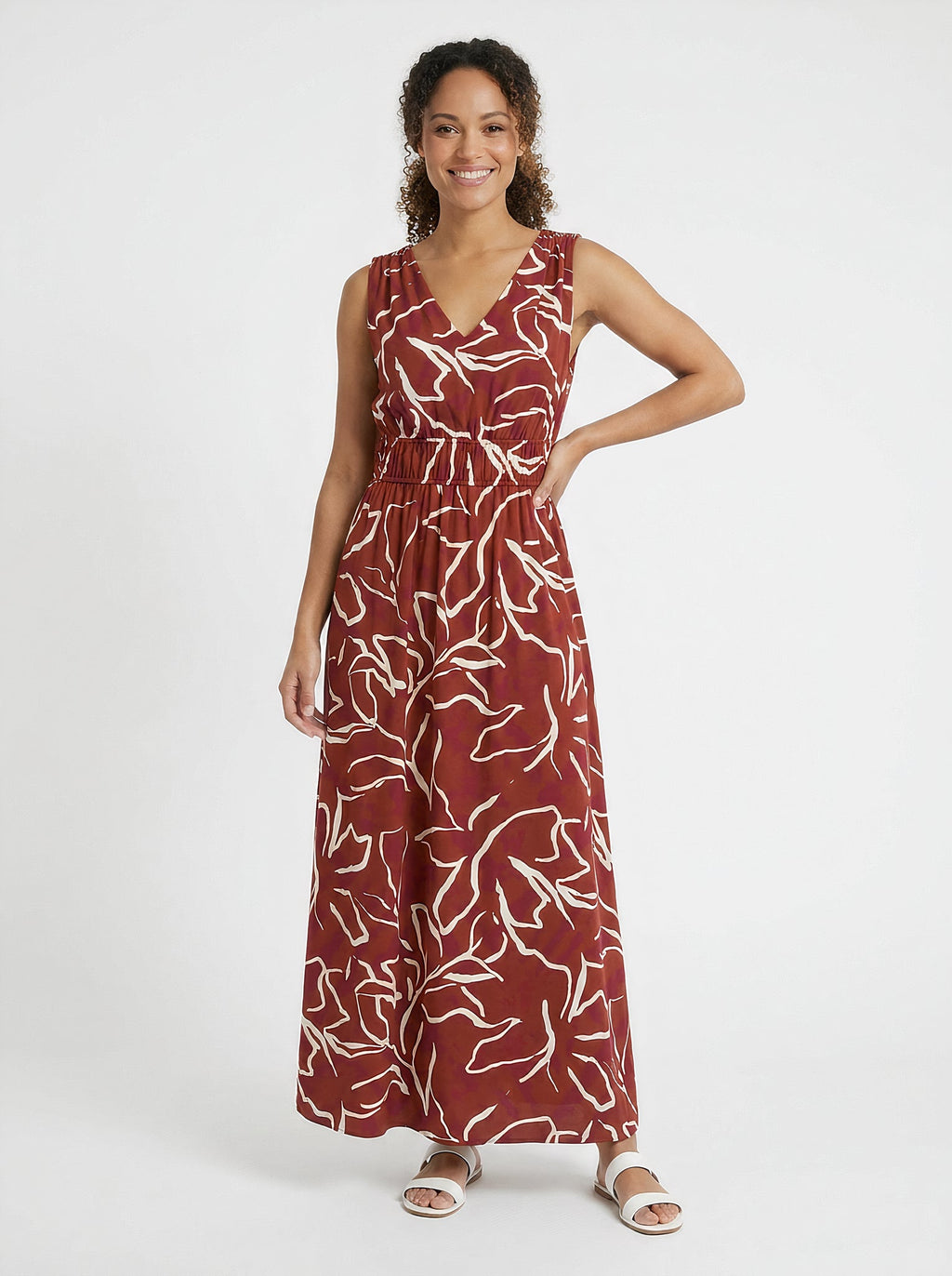 Odessa Smocked Waist Maxi