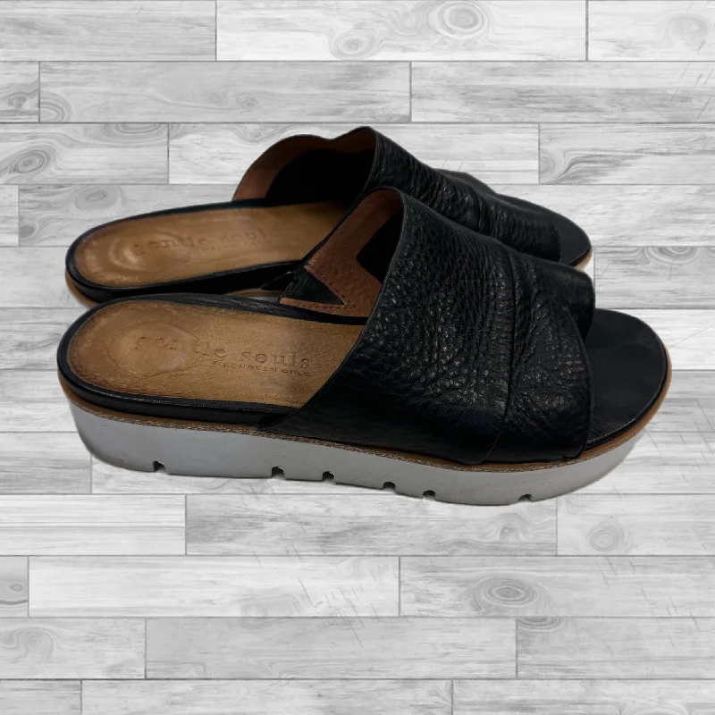 SHOES FLATS GENTLE SOULS in BLACK, Size: 8.5