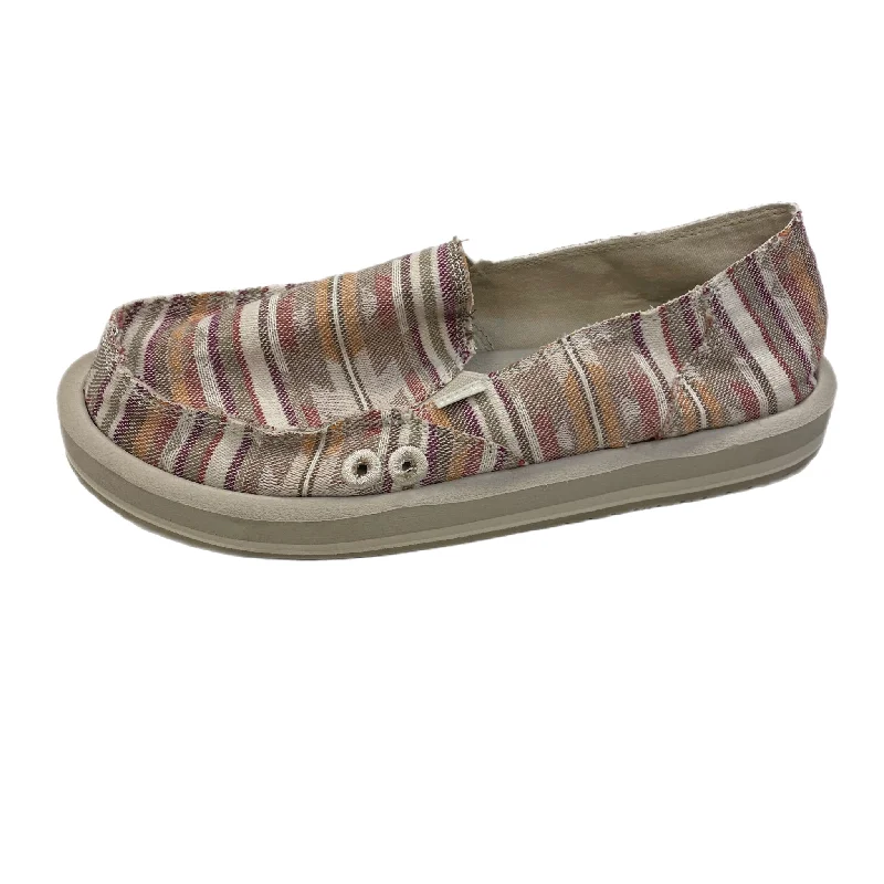 Shoes Flats Boat By Sanuk  Size: 8