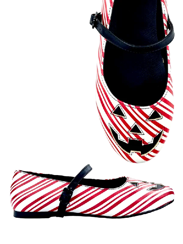 MARY JANE JACK - CANDY CANE PRINT