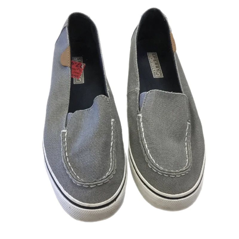 Shoes Flats By Sperry In Grey, Size: 8.5