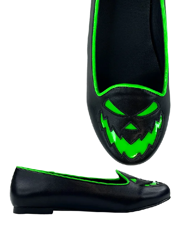 LYDIA JACK SCARY - BLACK/GREEN