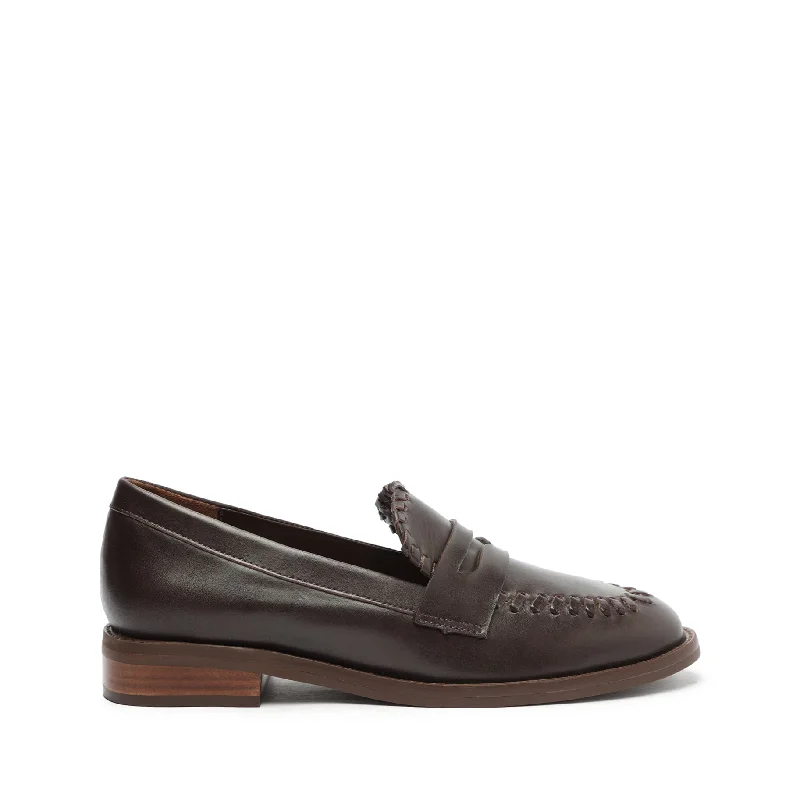 Lenon Leather Flat