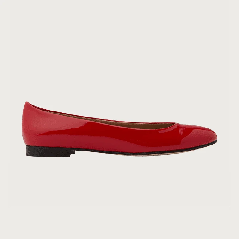 BABY RED PATENT