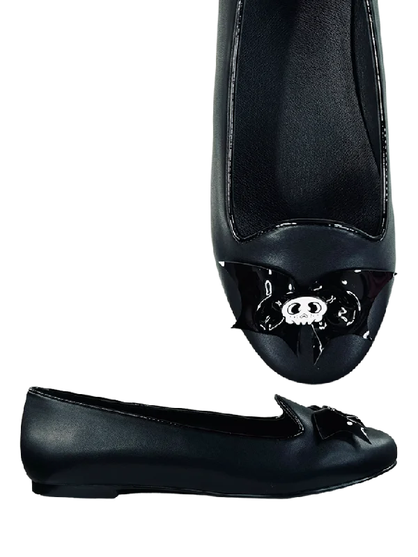 LYDIA SKULL BAT - BLACK