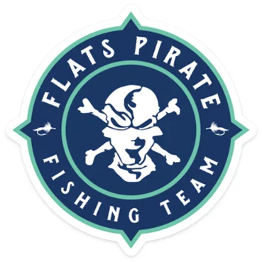 Flats Pirate Fishing Team Sticker