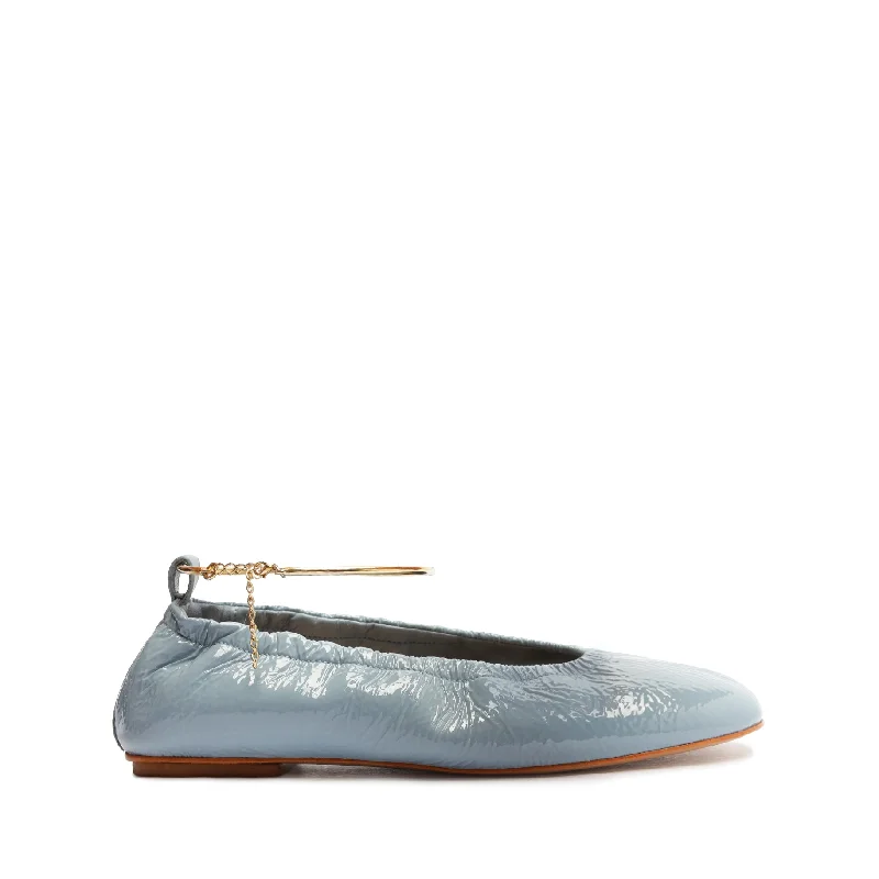 Bethany Leather Flat