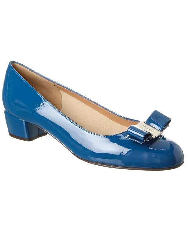 Ferragamo Vara 1 Patent Pump