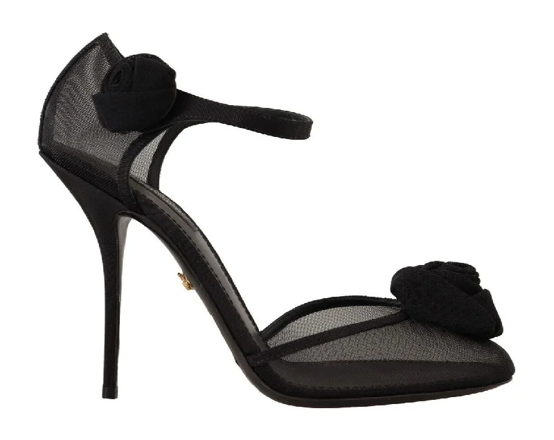 Dolce & Gabbana Elegant  Mesh Heels Women's Pumps