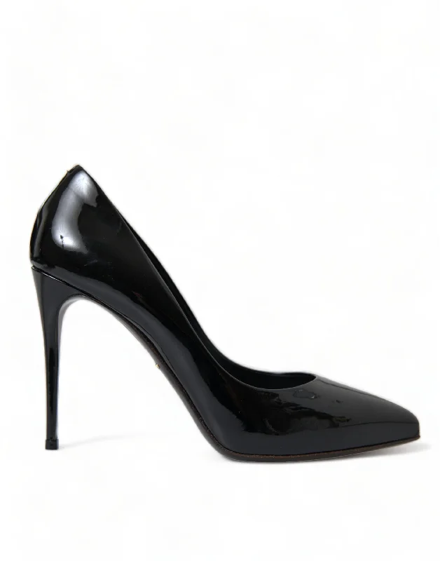 Dolce & Gabbana Elegant  Patent Stiletto Women's Heels