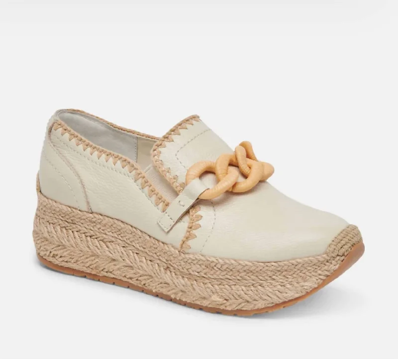 Women's Jhenee Slip On Shoes In Ivory Espadrilles