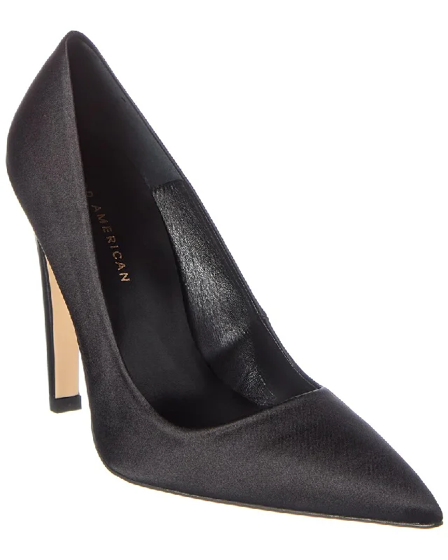 GOOD AMERICAN Icon 110 Satin Pump