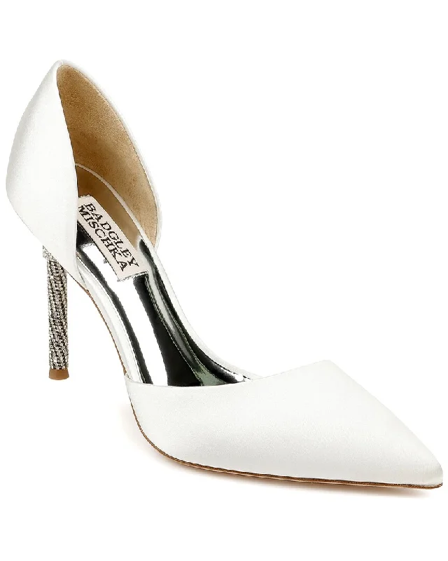 Badgley Mischka Ozara II Satin Pump