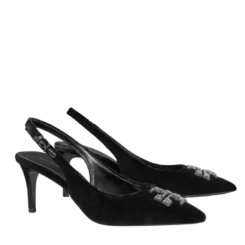 Eleanor Pave Slingback 65Mm In Perfect Black