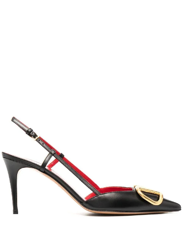 VALENTINO VLOGO Signature Slingback 80mm