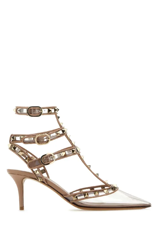 VALENTINO GARAVANI Rockstud Mini Pumps with 6.5 cm Heel Height