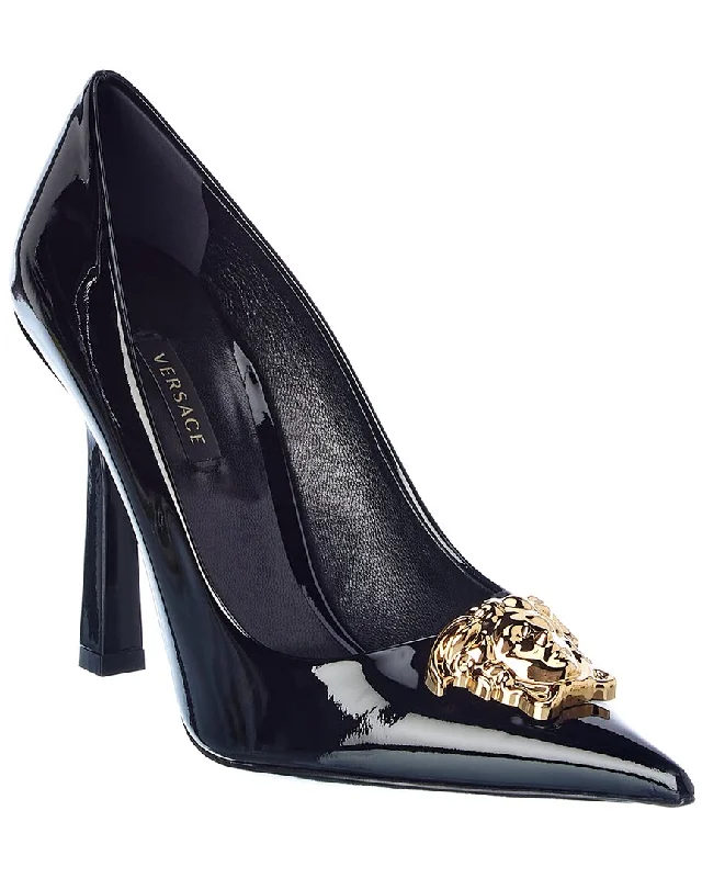 Versace La Medusa Patent Pump