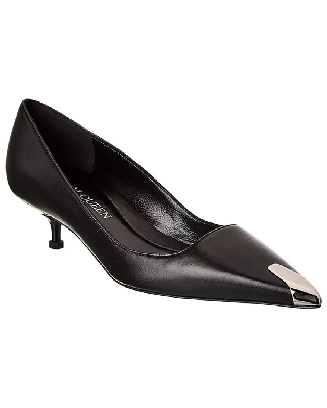 Alexander McQueen Punk Leather Pump