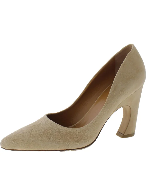 OLI PUMP Womens Leather Suede Pumps