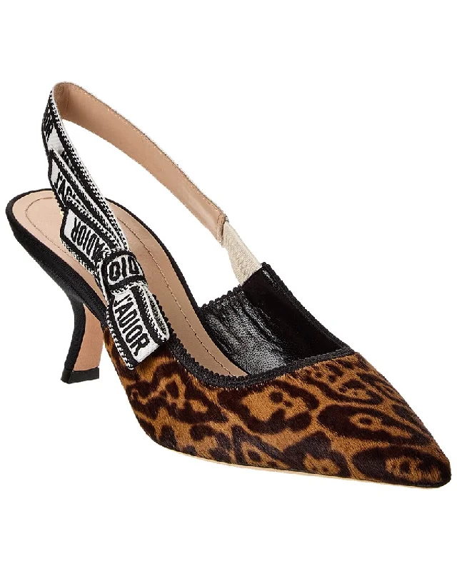 Dior J'Adior Haircalf Slingback Pump