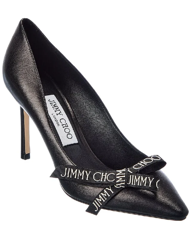 Jimmy Choo Romy 85 Leather Pump