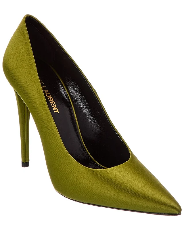 Saint Laurent Monceau 110 Satin Pump