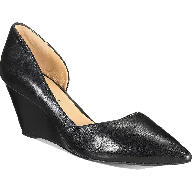 Ellis Womens Leather Slip On D'Orsay