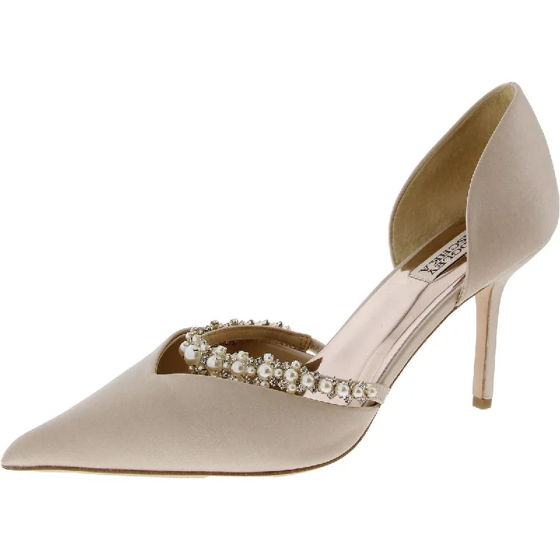 Womens Rhinestones Stiletto Pumps