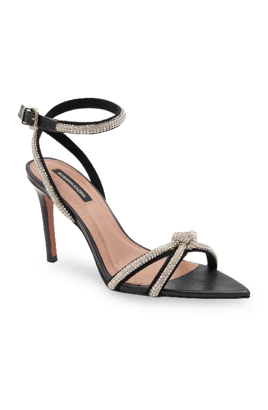 Della Rhinesstone Heeled Sandal