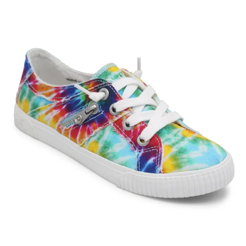 Blowfish Women's Fruit Lace Up Shoe - Rainbow Tie Dye ZS-0269-RTD