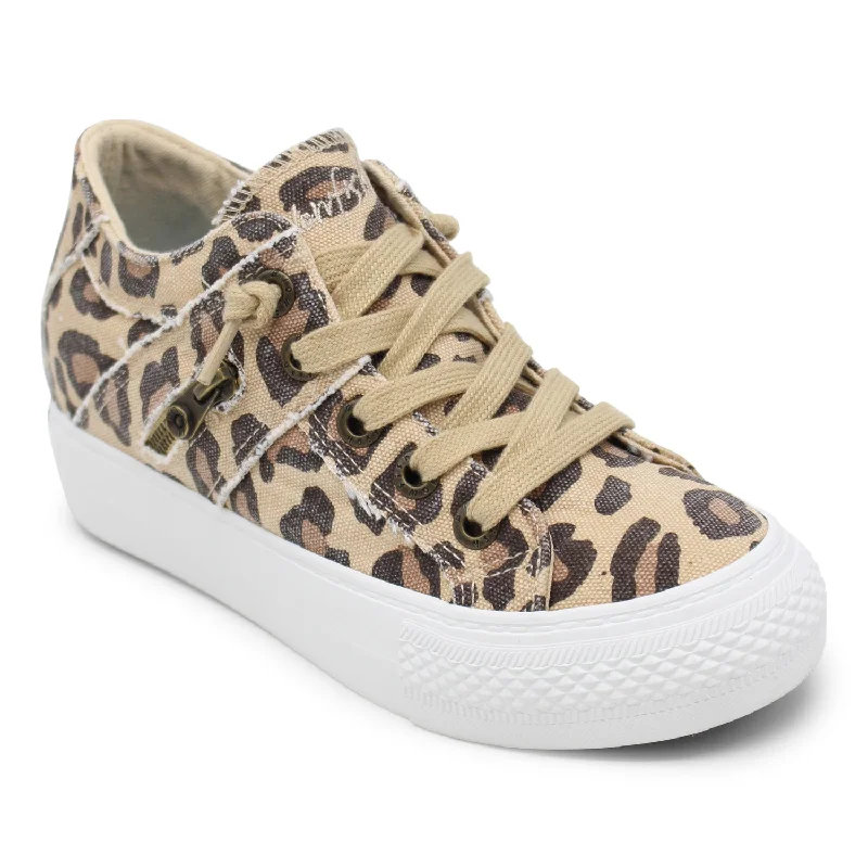 Blowfish Women's Melondrop Sneaker - Natural Jumbo Kitty ZS-0651-NJK