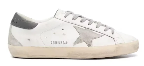 Golden Goose Super-Star White Grey