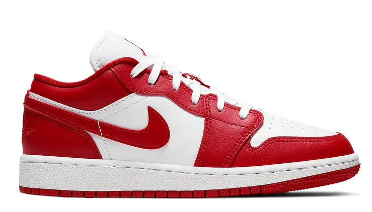 Jordan 1 Low Gym Red White (GS)