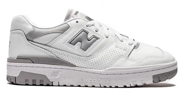 New Balance 550 White/Silver (W)