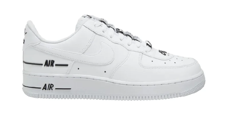 Nike Air Force 1 Low Double Air Low White Black (GS)