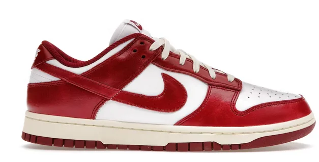 Nike Dunk Low PRM Vintage Team Red (Women's)