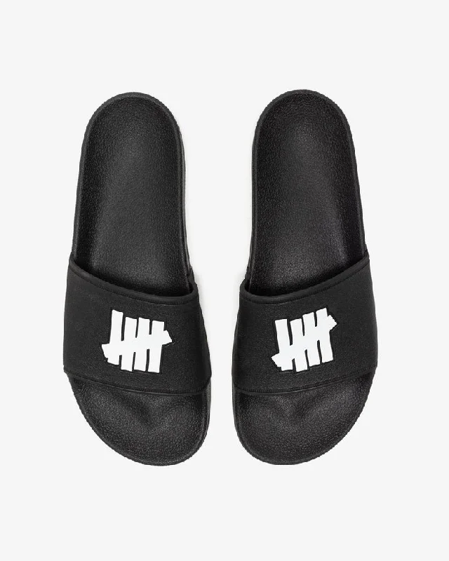 Undefeated 5 Strike Slide Black