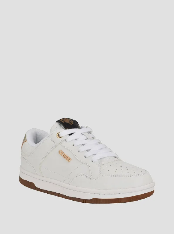 White Rubinn Low-Top Sneakers