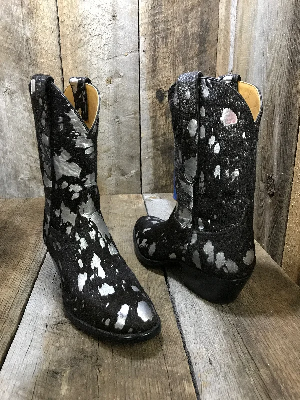 Acid Wash  Hair On Kangaroo Tres Outlaws Women's Classic  Boot 1970