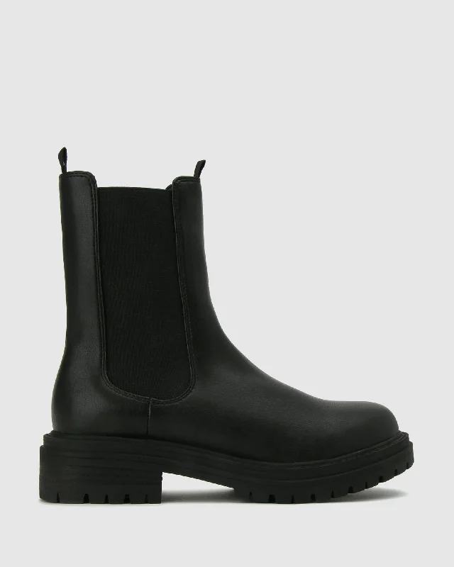 DELTA Chelsea Round Toe Boots