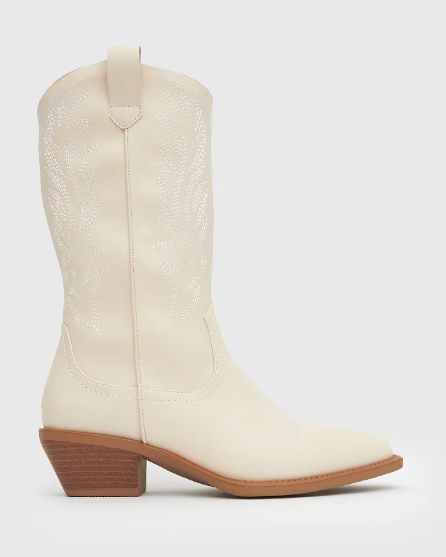 FESTIVAL Western Calf Boots