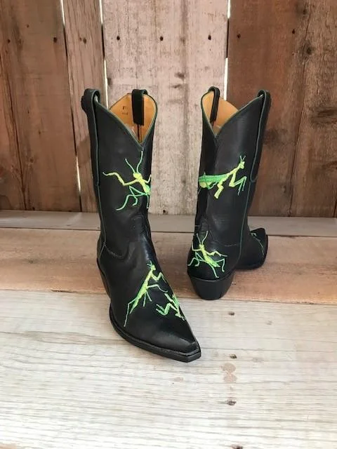 Black  Kangaroo  Cpt Mantis  Tres Outlaws Women's Classic Boot 2365