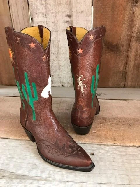 Brown Buffalo Arizona Tres Outlaws Women's Classic  Boot 1240 @