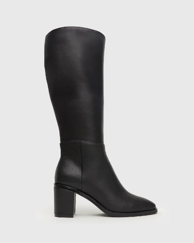 GRETA Vegan Knee High Dress Boots