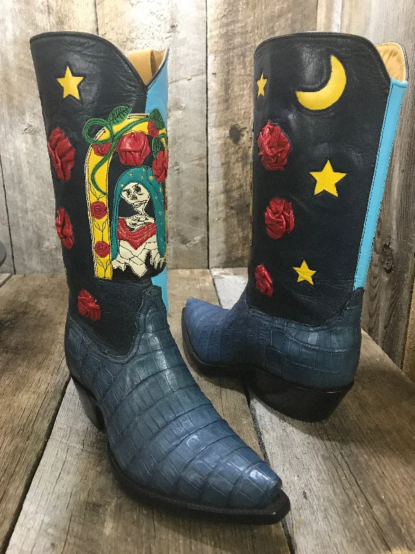 Blue Gator New Orleans  Tres Outlaws Classic Boot 2361 *