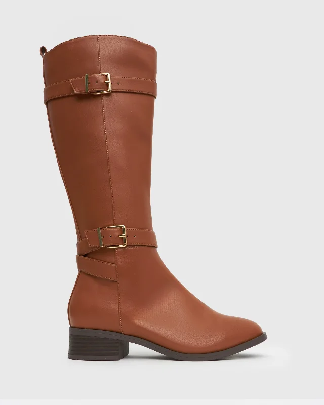 Wider Fit ENROUTE Vegan Calf Boots